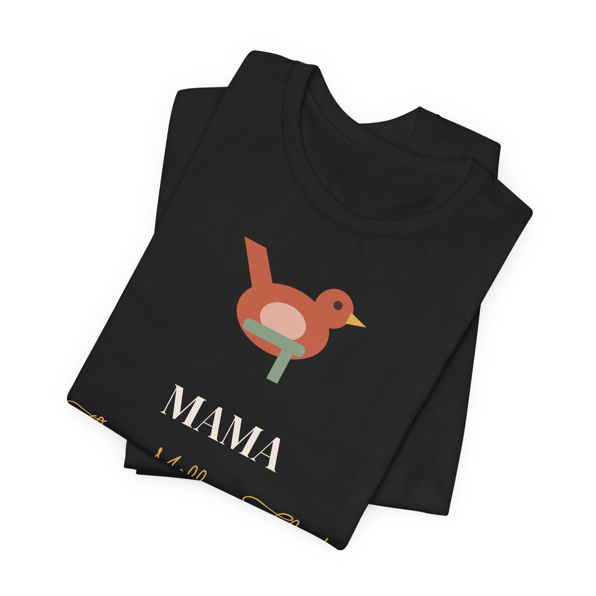 Mama Papa Wren Flock Tee, Matching Family Christmas Shirts