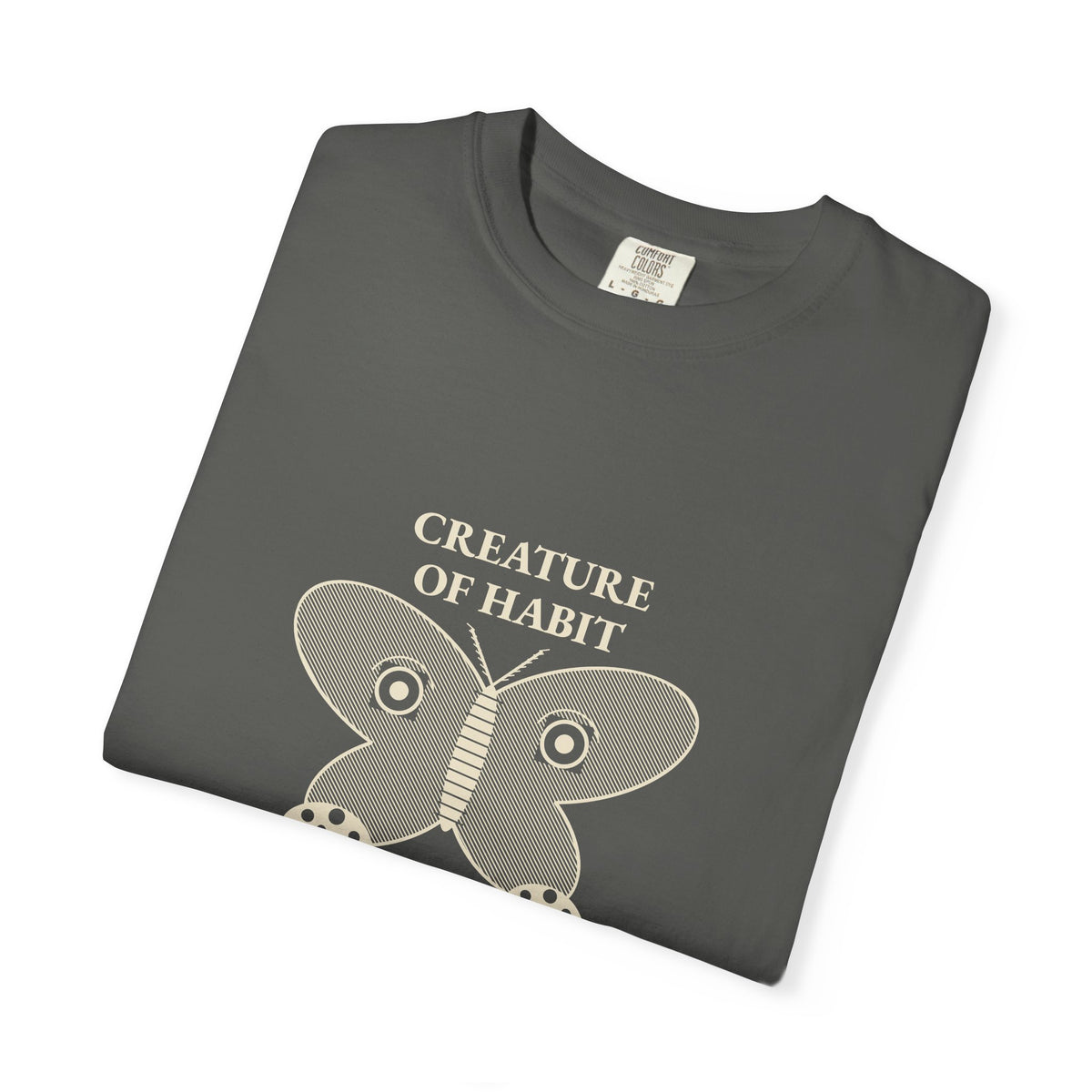 Creature of Habit (and Cider) Moth Mushroom Tee