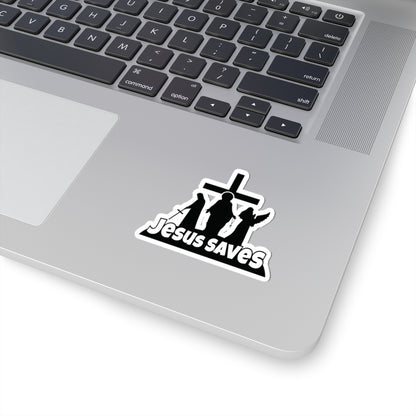 Religious Jesus Saves Fortnite Sticker