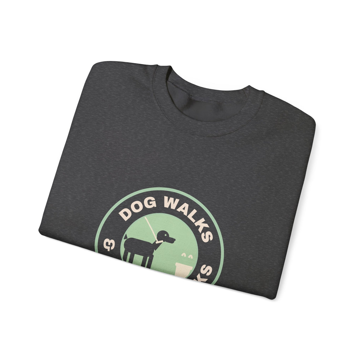 Dog Mom Sweatshirt, Dog Walks and Coffee Talks Crewneck, Paw Print Coffee Sweatshirt, Dog Lover Gift for Her, Fall Sweatshirt