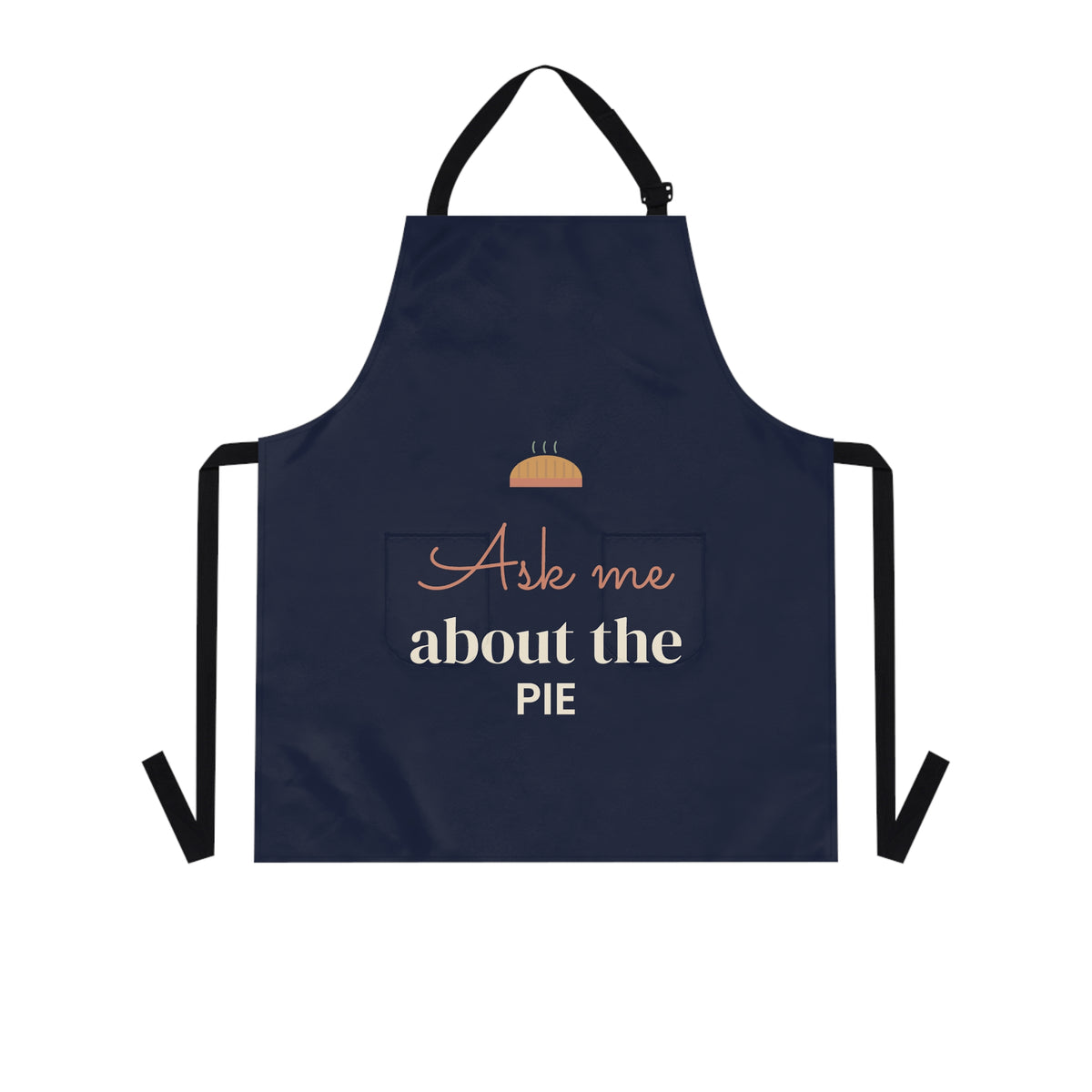 Funny Thanksgiving Apron for Women, Ask Me About the Pie Apron, Pie Baker Gift, Hostess Gift, Fall Baking Apron, Kitchen Apron