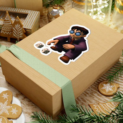 Harry Potter Rolling Dice Funny Sticker