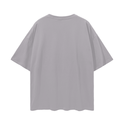 Religious I Pray Graphic Oversized T Shirt