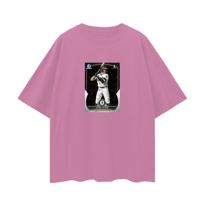 Jacob Wilson Athletics 1st Bowman T Shirt Vintage Like Graphic Oversized T Shirt