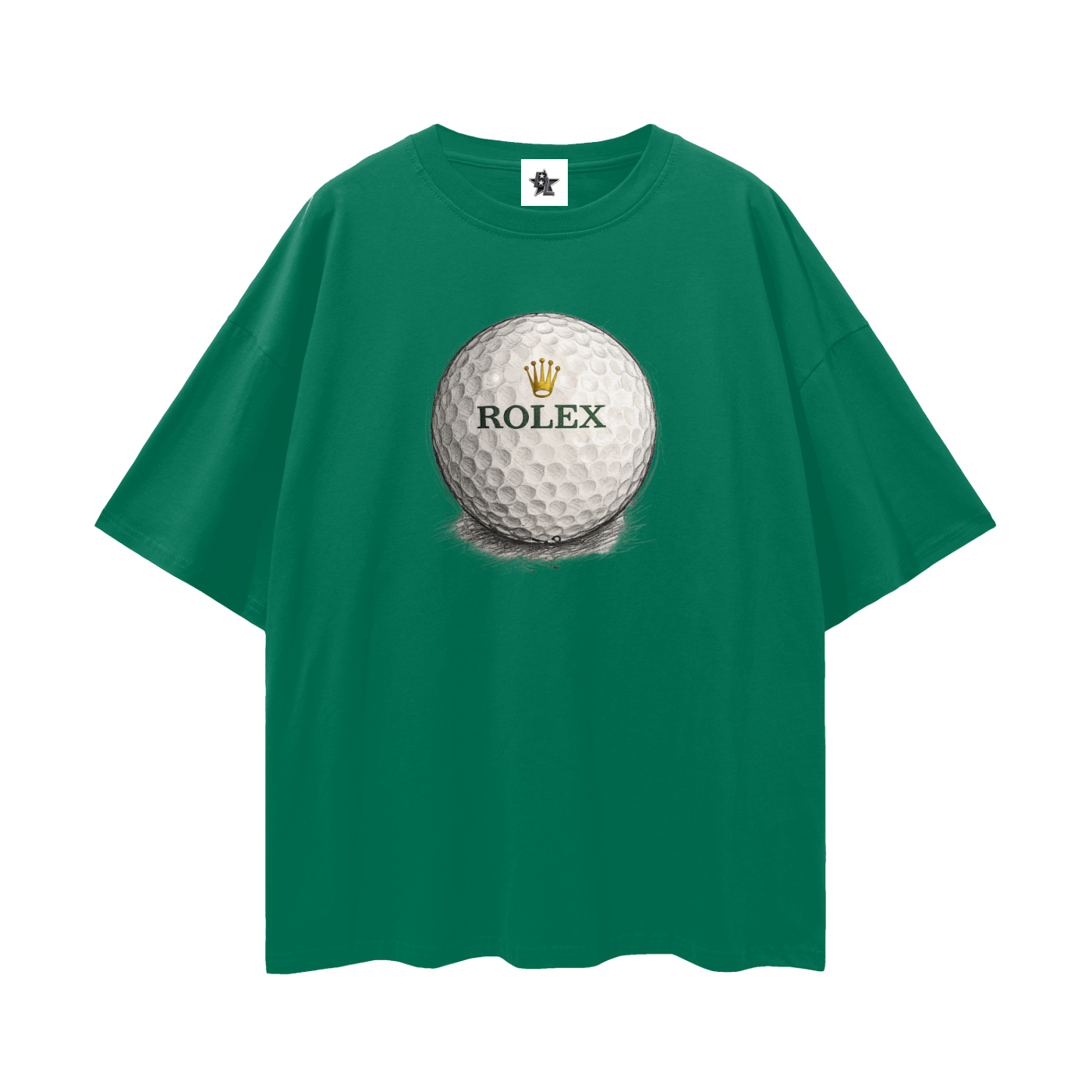 Vintage/Y2K Luxury Golf Ball Graphic T Shirt