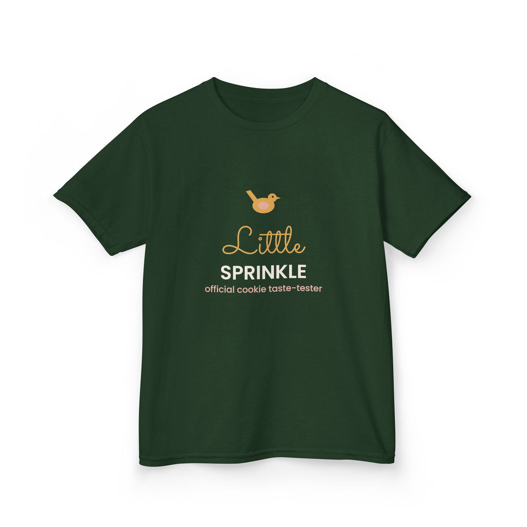 Little Sprinkle Kids Shirt, Matching Head Baker Set, Kids Christmas Baking Tee, Cookie Taste Tester Youth T-Shirt, XS-XL