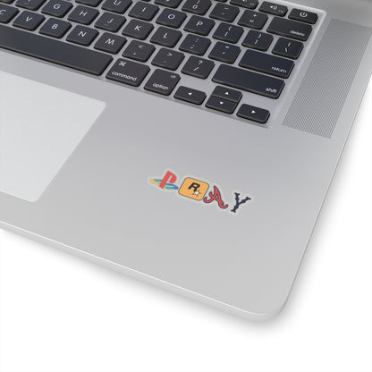 Religious Jesus Pray Logos Sticker