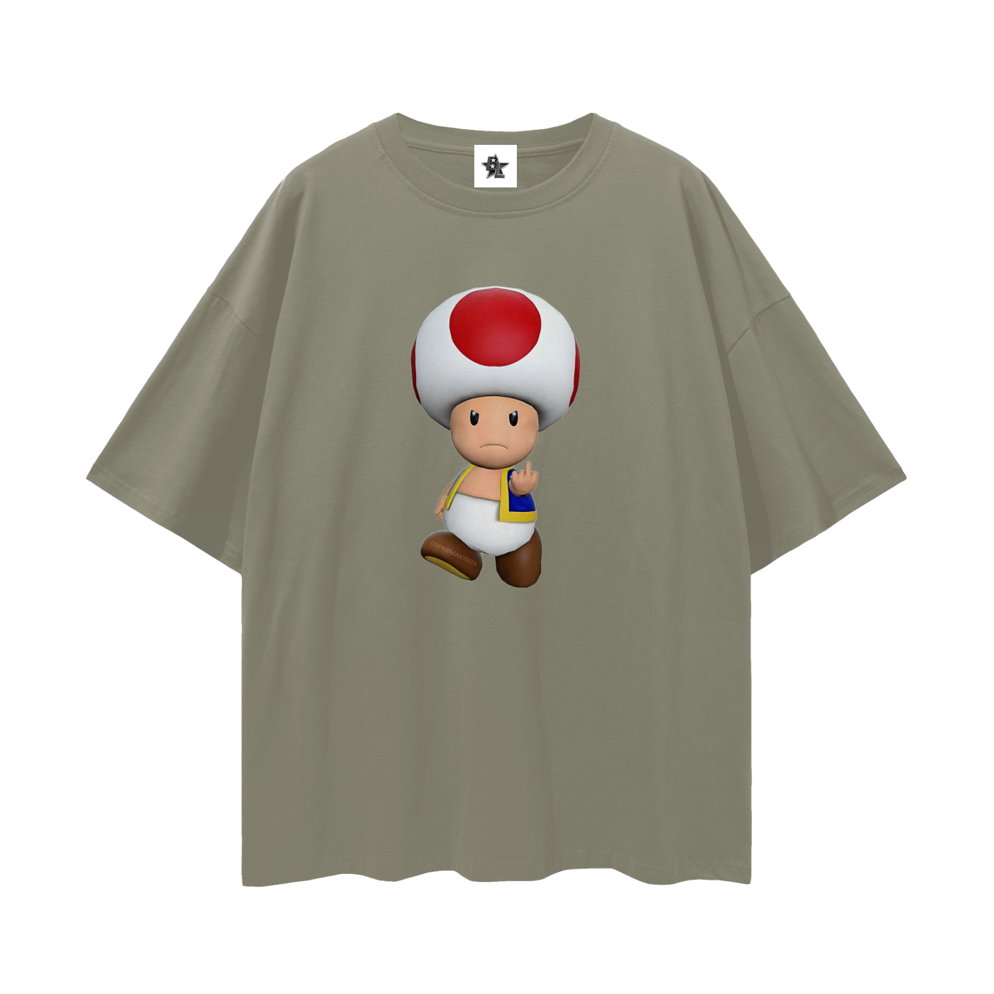 Vintage/Y2K Toad From Mario Funny Graphic T Shirt