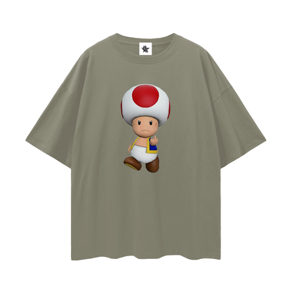 Vintage/Y2K Toad From Mario Funny Graphic T Shirt