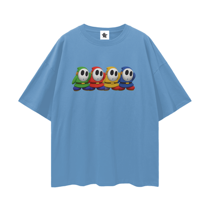 Vintage/Y2K Shy Guy Mario Character Oversized T Shirt