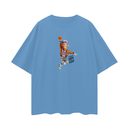 White Men Can't Jump 90s Vintage Like Graphic Oversized T Shirt