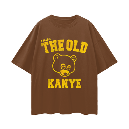 I Miss The Old Kanye West 90s Vintage Like Graphic Oversized T Shirt