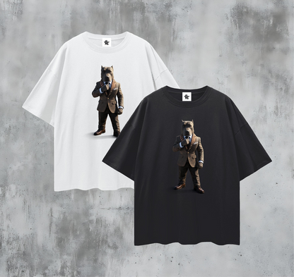 Vintage/Y2K Funny Dog Graphic T Shirt