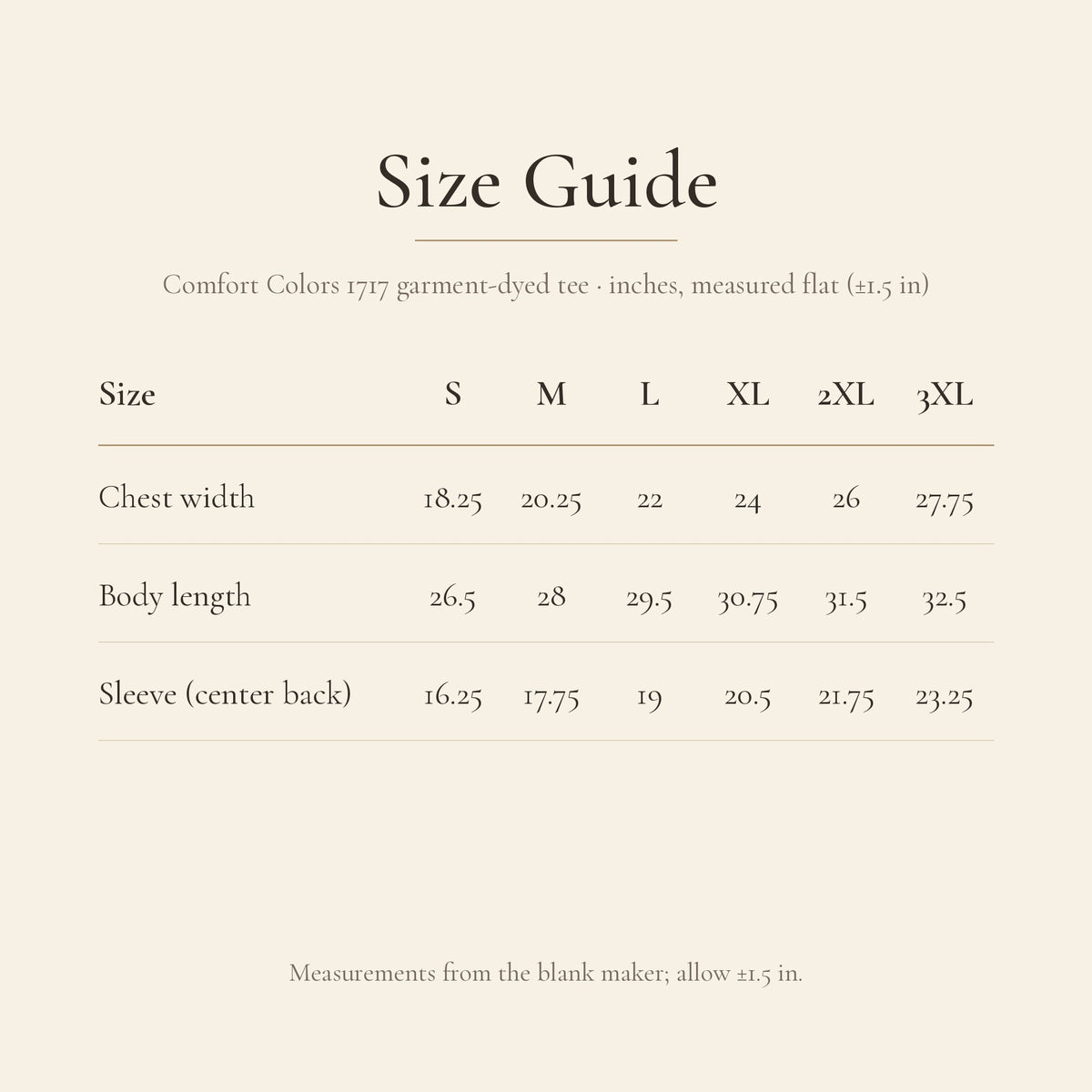 6acf1d4beea83cb2bb0c0180 size chart