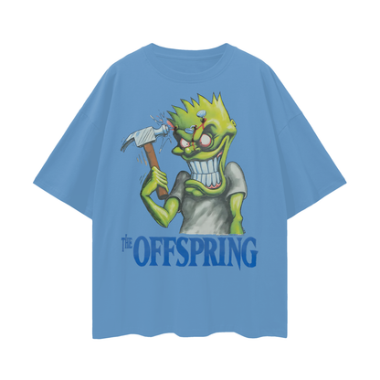 Vintage Like Offspring Hammer Oversized T Shirt