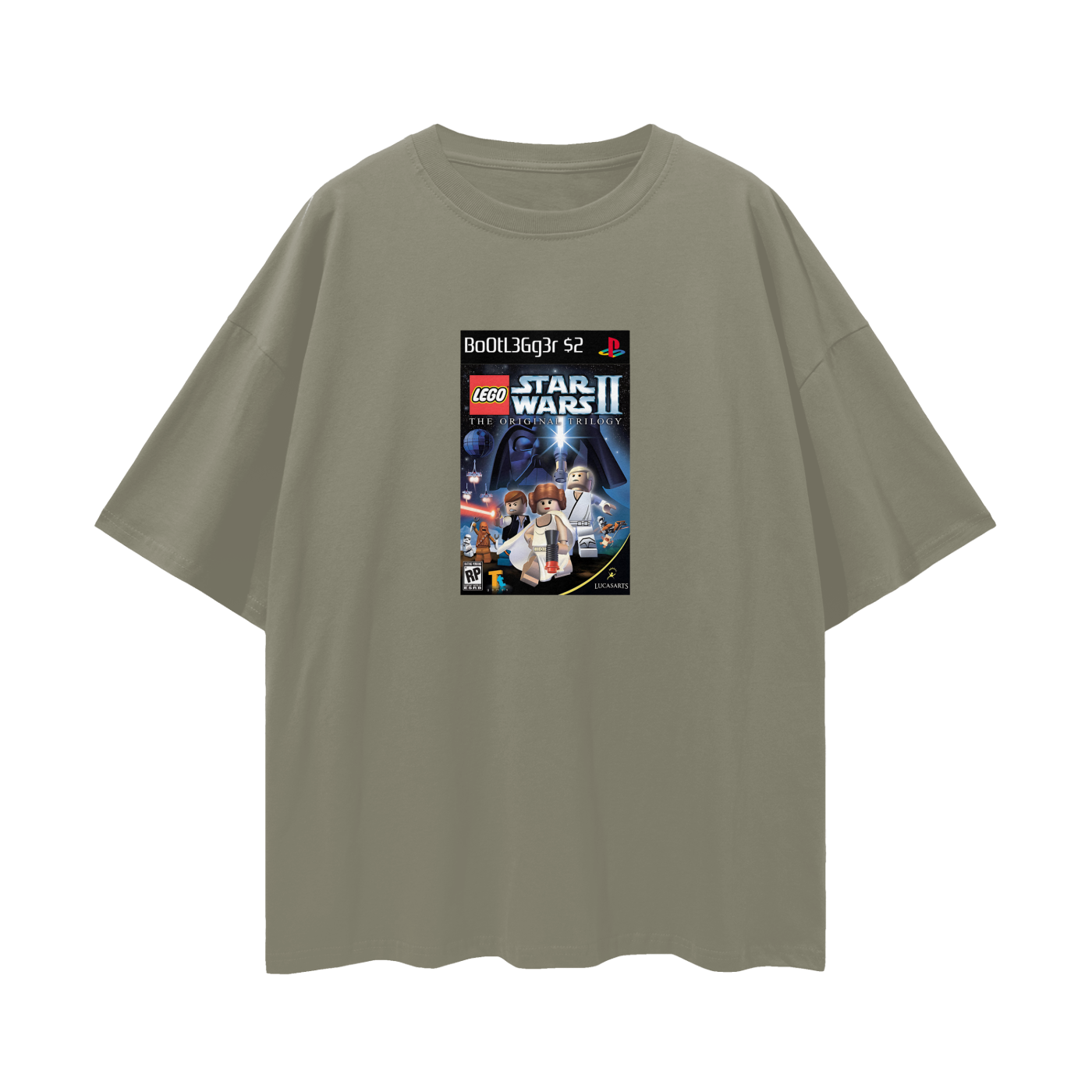 PlayStation 2 Lego Star Wars PS2 Video Game Disc Tee