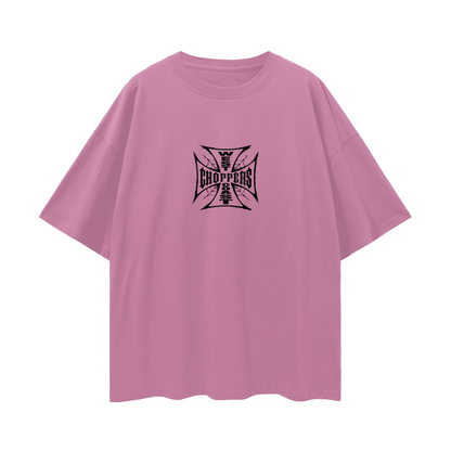Vintage/Y2K Style West Coast Choppers Web Oversized T Shirt