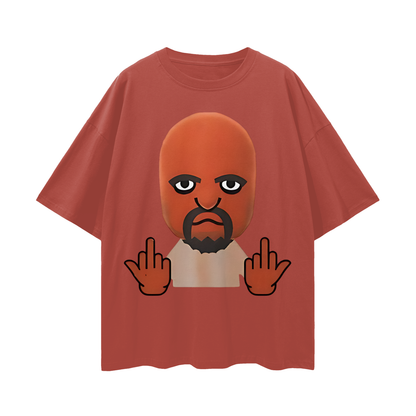 Vintage/Y2K Funny Wii Character Oversized T Shirt