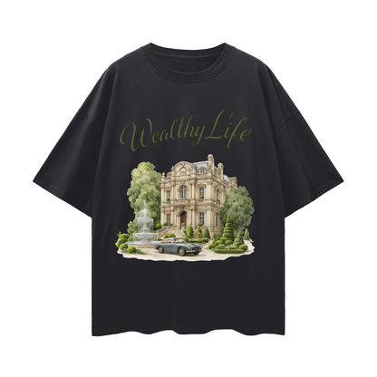Vintage/Y2K Wealthy Life Luxury Graphic T Shirt