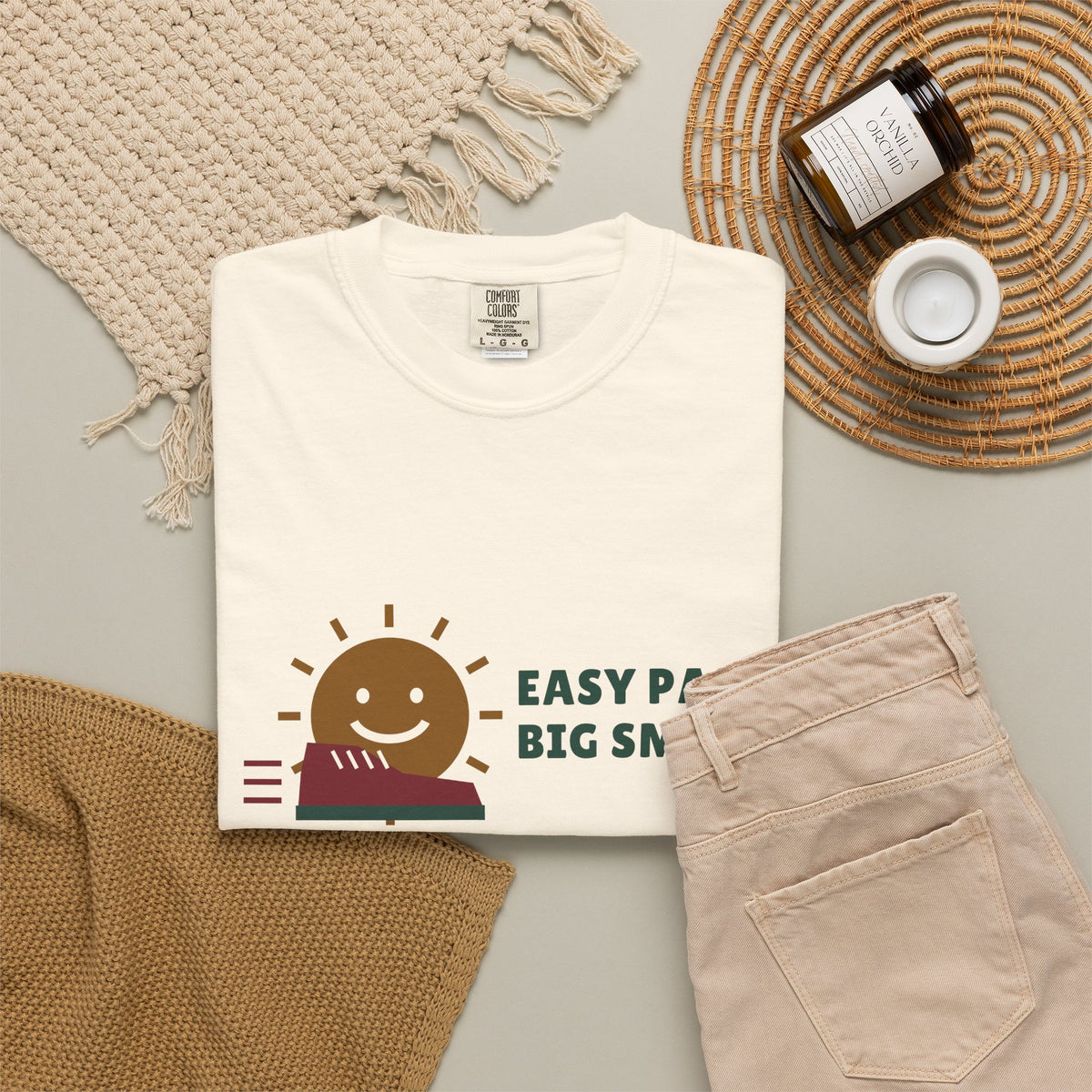 Running Shirt for Women, Easy Pace Big Smiles Tee, Runner Gift, Turkey Trot Shirt, New Year Running Goals T-Shirt
