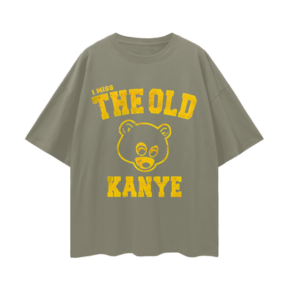 I Miss The Old Kanye West 90s Vintage Like Graphic Oversized T Shirt