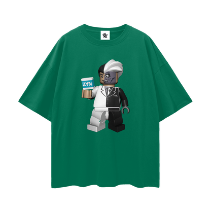 Vintage/Y2K Lego Batman Two-Face Zyn Can Funny Oversized T Shirt