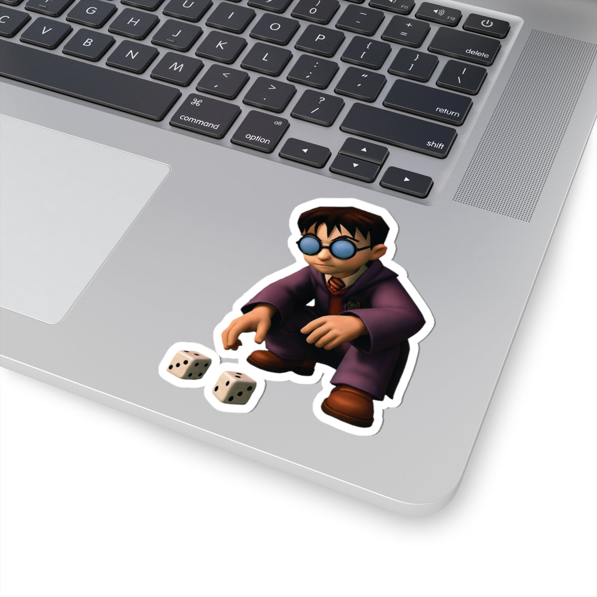 Harry Potter Rolling Dice Funny Sticker