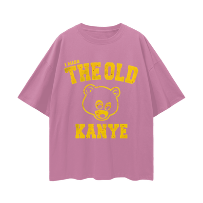 I Miss The Old Kanye West 90s Vintage Like Graphic Oversized T Shirt