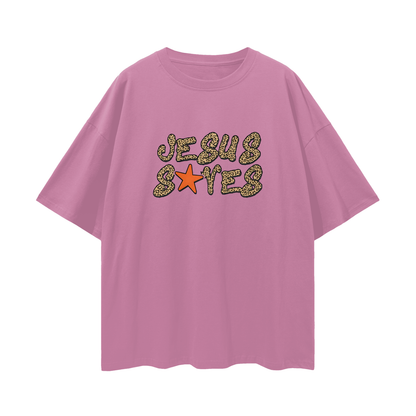 Vintage/Y2K Religious Jesus Saves Oversized T Shirt