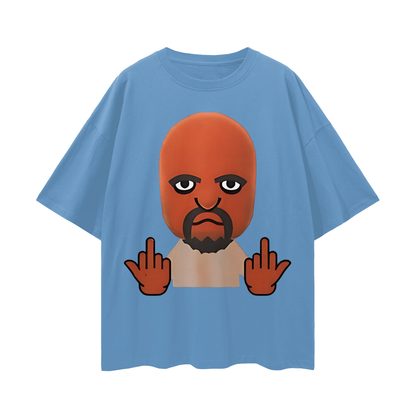 Vintage/Y2K Funny Wii Character Oversized T Shirt