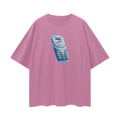 Nokia Phone Y2K Vintage Like Graphic Oversized T Shirt