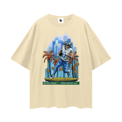 Vintage/Y2K Rams Puka Nacua Downtown Rookie Oversized T Shirt