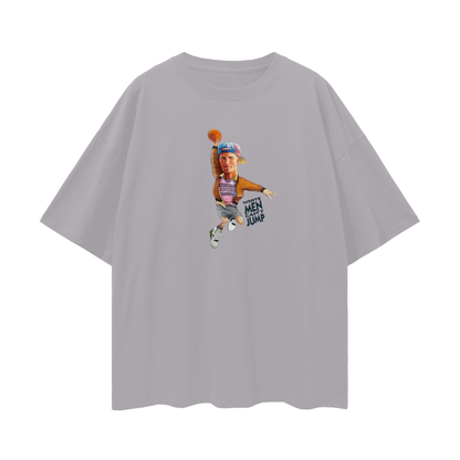 White Men Can't Jump 90s Vintage Like Graphic Oversized T Shirt