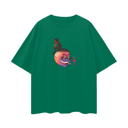 Vintage Like Kid Cudi Cartoon Graphic Oversized T Shirt