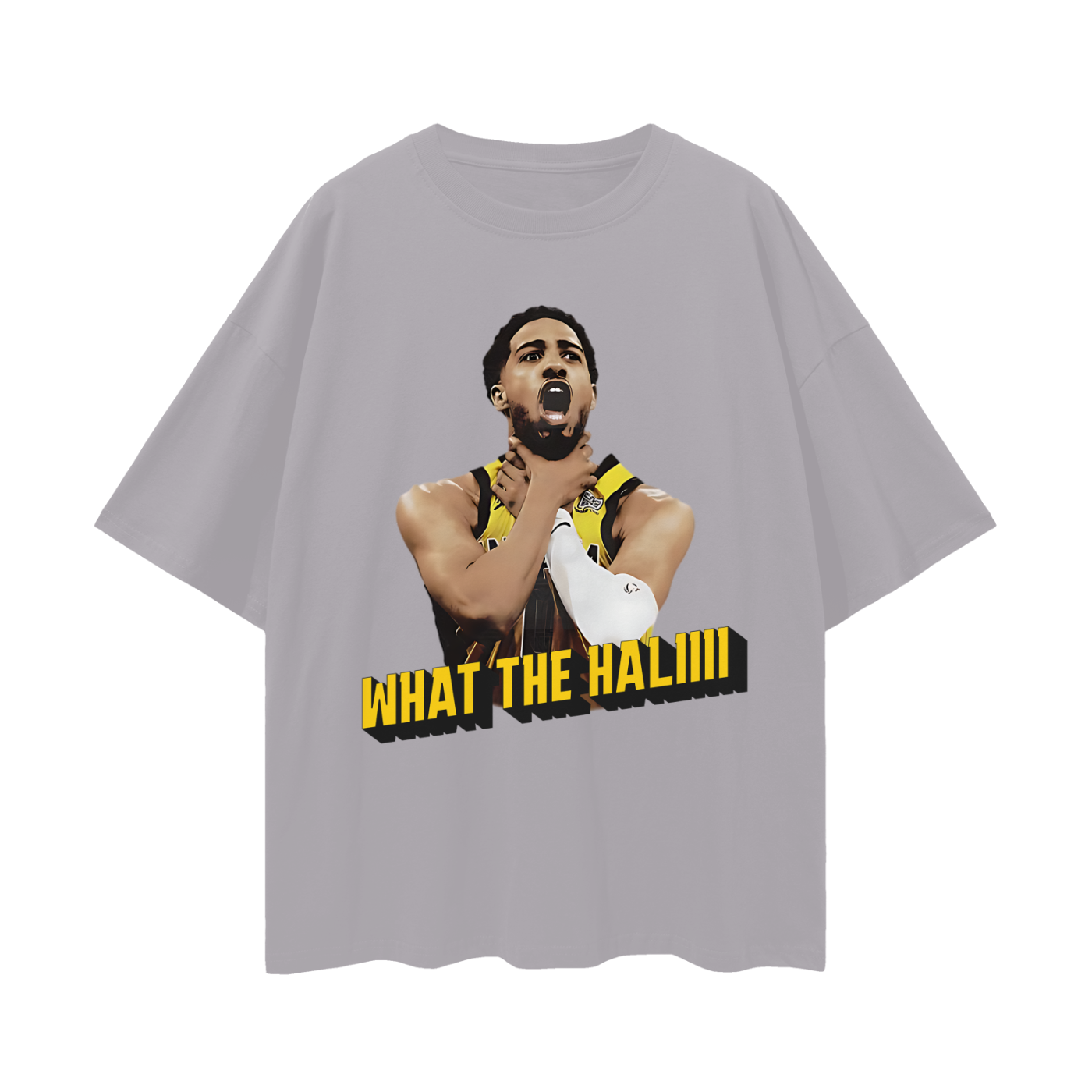 Tyrese Haliburton What The Hali Pacers Choke 90s Y2K Vintage Like Graphic Oversized T Shirt