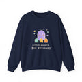 Little Ghosts Big Feelings Sweatshirt, Cute Halloween Teacher Crewneck, Spooky Cute Mom Sweatshirt, Ghost Doodle Fall Pullover