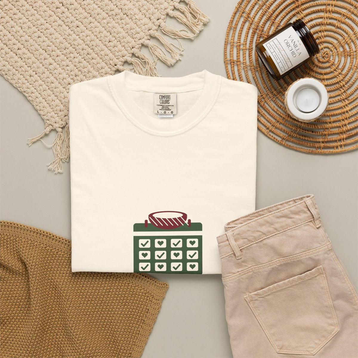 Empty Nest Shirt, Empty Nest Full Calendar Tee, Empty Nester Gift for Mom, College Drop Off Gift, Womens T-Shirt