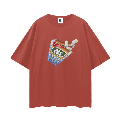 Vintage/Y2K Tic Tac Graphic Oversized T Shirt