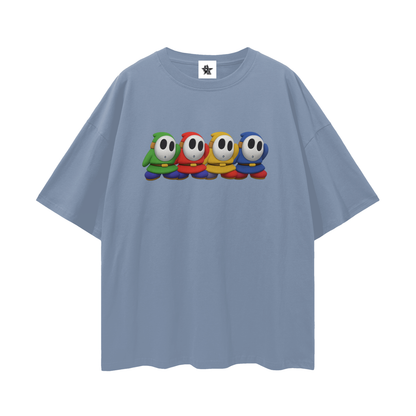 Vintage/Y2K Shy Guy Mario Character Oversized T Shirt