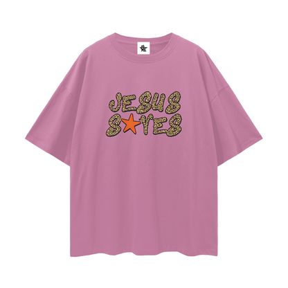 Vintage/Y2K Religious Jesus Saves Oversized T Shirt