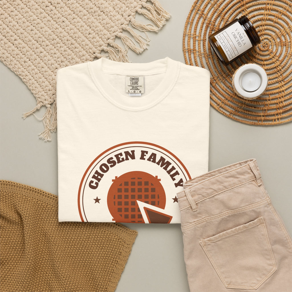 Friendsgiving Shirt, Chosen Family Second Helpings Tee, Thanksgiving T-Shirt for Women, Friends Thanksgiving Gift, Fall Tee