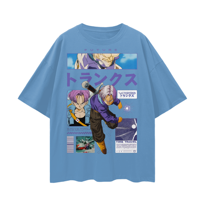 Vintage/Y2K Future Trunks Anime Character Oversized T Shirt