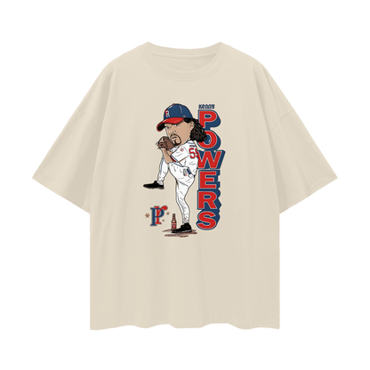Vintage Like Funny Kenny Powers Baseball Oversized T Shirt