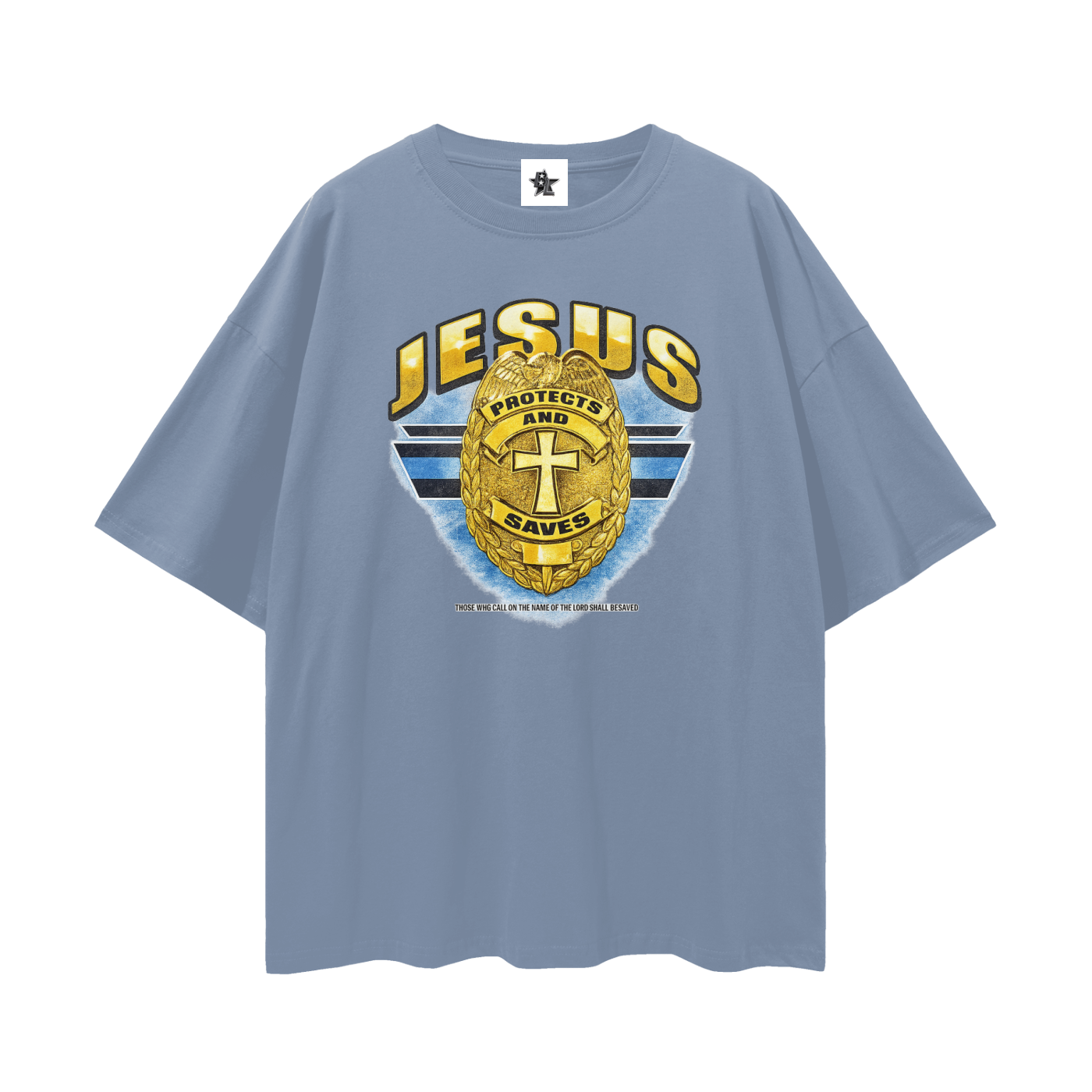 Vintage Jesus Faith Graphic Oversized T-Shirt | Christian Faith Graphic Unisex