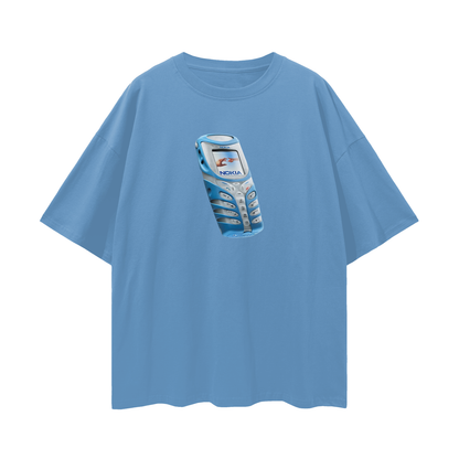 Nokia Phone Y2K Vintage Like Graphic Oversized T Shirt