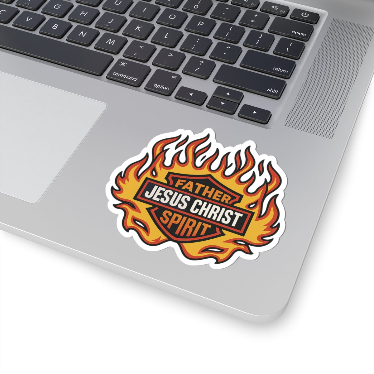 Religious Jesus Christ Harley Davidson Sticker