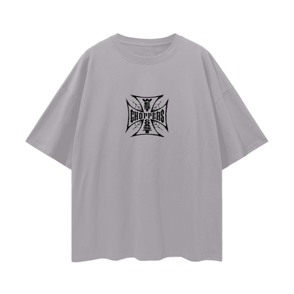 Vintage/Y2K Style West Coast Choppers Web Oversized T Shirt