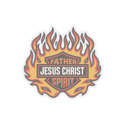 Religious Jesus Christ Harley Davidson Sticker