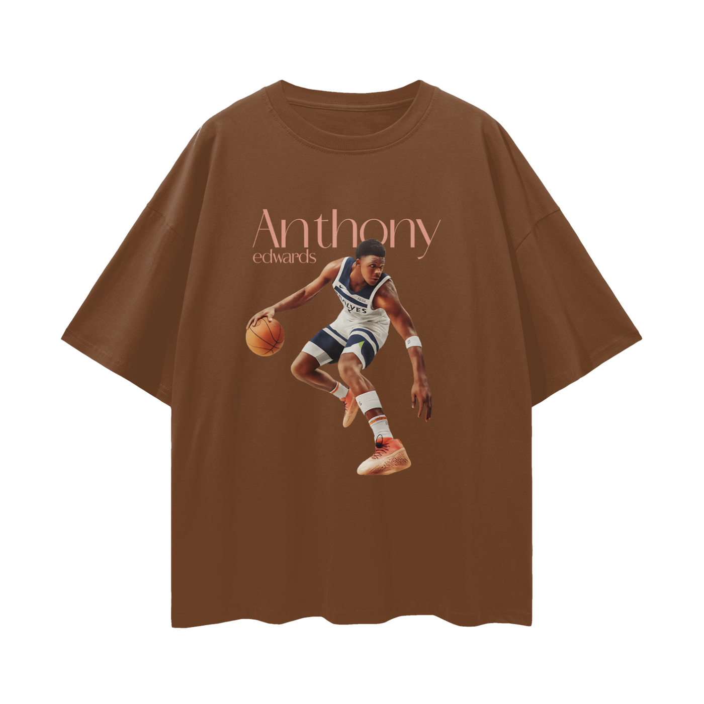 Anthony Edwards Minnesota Timberwolves Oversized T Shirt