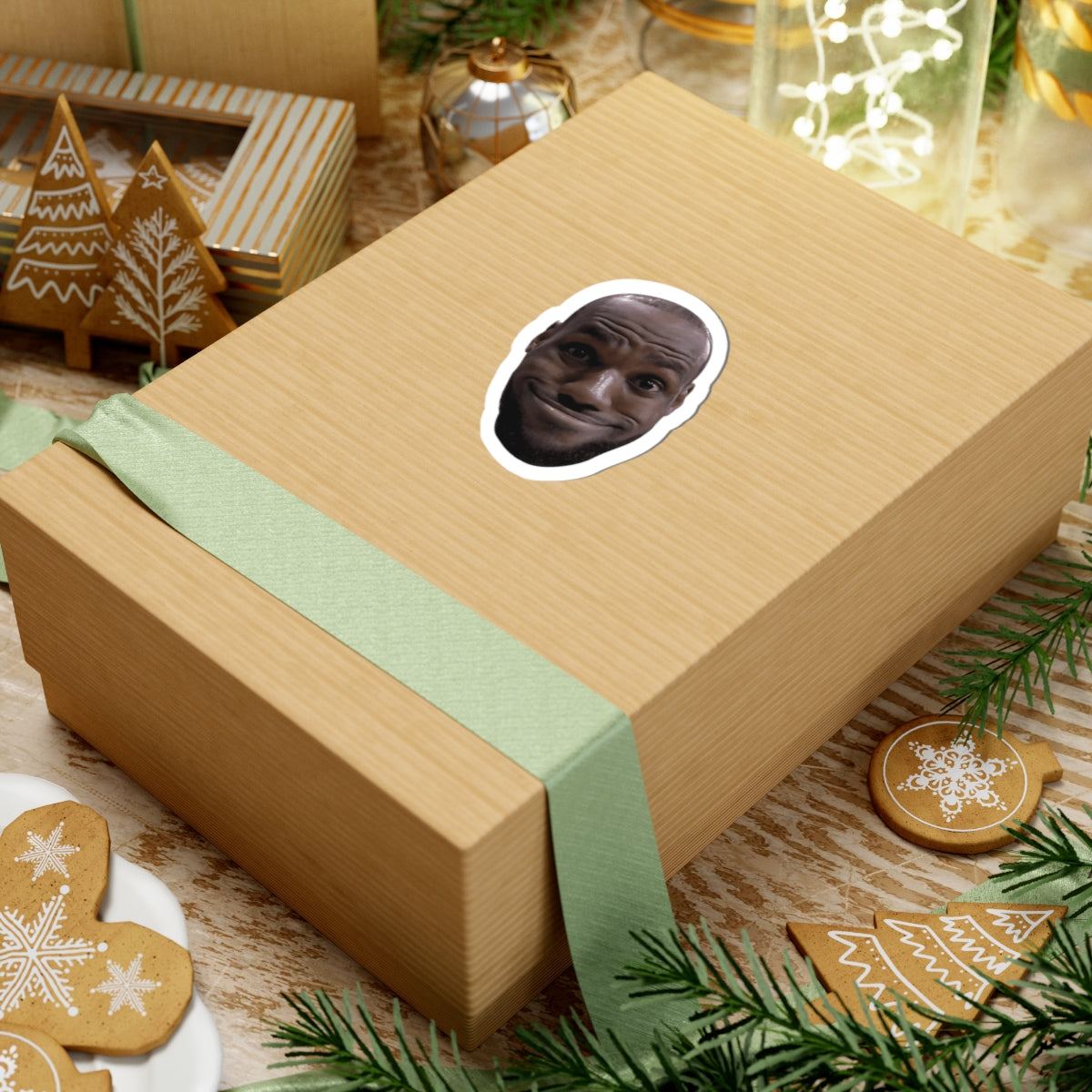 Lebron James Funny Meme Sticker